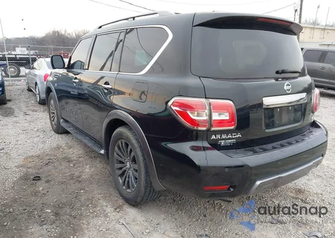 2018 Nissan Armada Platinum из США, поврежденный, VIN JN8AY2NFXJ9332437